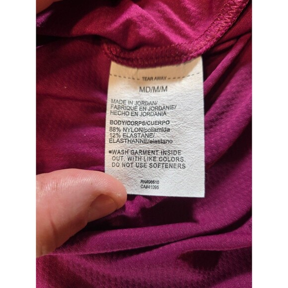 Under Armour ISO Chill Polo Shirt Men’s Size M Maroon Purple Ombre Color Block - Picture 3 of 5